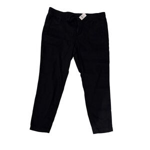 Lou & Grey Black Linen Pants
